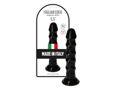 Dildo analne realistyczne Ugo Toyz4lovers czarne z przyssawką 14,5 cm - 8