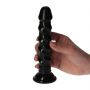 Dildo analne realistyczne Ugo Toyz4lovers czarne z przyssawką 14,5 cm - 2