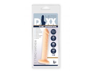 Dildo realistyczne Mr. Dixx Mad Mathew z przyssawką 13.5 cm