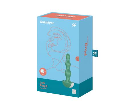 Plug wibrujący Satisfyer Lolli Plug 2 zielony USB - 6