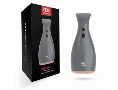 Masturbator automatyczny Ninja 2 EasyToys przydymiony USB - 6