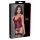 Koszulka z podwiązkami Cottelli LINGERIE czerwono czarna S