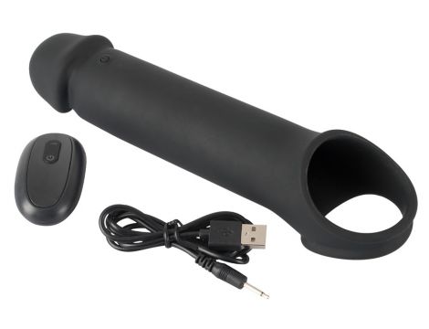 Przedłużka na penisa Rebel RC z wibracjami 25 cm - 6
