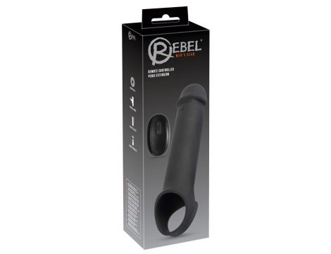 Przedłużka na penisa Rebel RC z wibracjami 25 cm