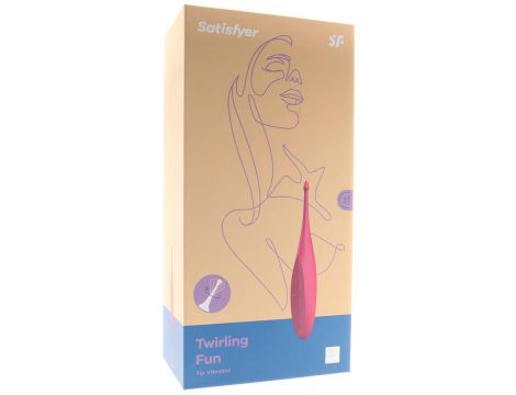 Stymulator łechtaczki Satisfyer Twirling Fun magenta - 5