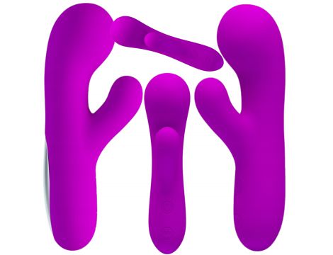 Potężny mini wibrator króliczek Pretty Love Berger 30 funkcji silikonowy