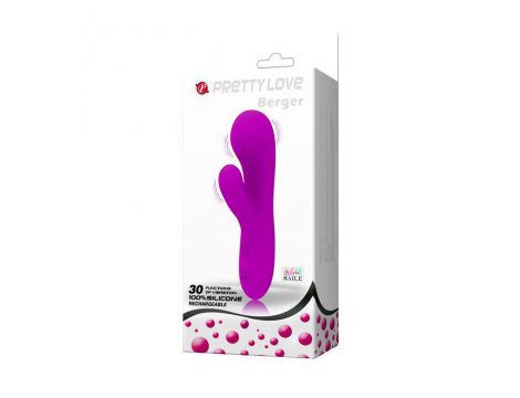 Potężny mini wibrator króliczek Pretty Love Berger 30 funkcji silikonowy - 12