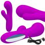 Potężny mini wibrator króliczek Pretty Love Berger 30 funkcji silikonowy - 3