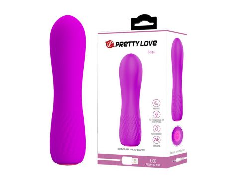 Masażer wibracyjny Pretty Love Beau silikonowy 12 funkcji