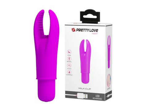Stymulator łechtaczki Pretty Love Hedy silikonowy 12 wibracji