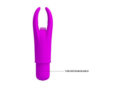 Stymulator łechtaczki Pretty Love Hedy silikonowy 12 wibracji - 7
