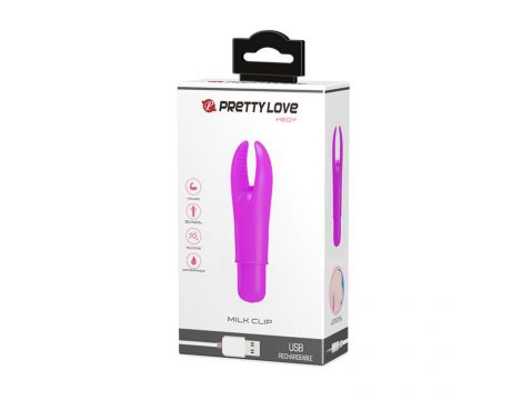 Stymulator łechtaczki Pretty Love Hedy silikonowy 12 wibracji - 9