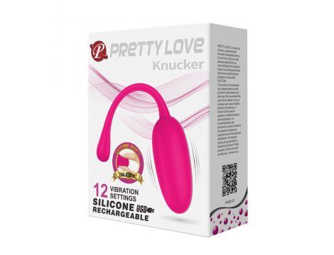 Wibrujące jajko silikonowe Pretty Love Knucker 12 funkcji - 9