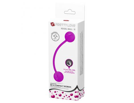 Fioletowe kulki Kegla Pretty Love III - 8