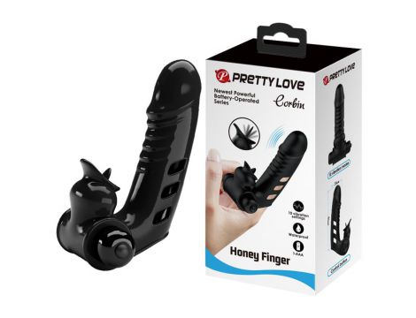 Nakładka wibracyjna na palce Pretty Love Honey Finger 10 funkcji
