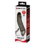 Przezroczysta przedłużka na penisa z teksturą Pretty Love Brayden - 8