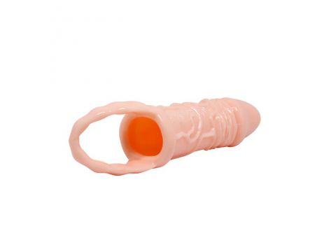 Przedłużka na penisa z kulkami Pretty Love Breyden - 5