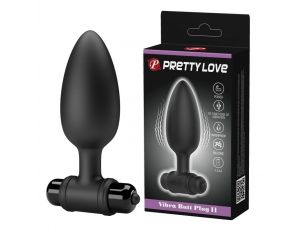 Wibrujący korek analny silikonowy Pretty Love 10 funkcji