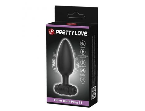 Wibrujący korek analny silikonowy Pretty Love 10 funkcji - 9