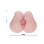 Masturbator Baile z podwójnymi otworami i wibracją - 6