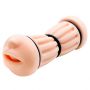 Podwójny masturbator Crazy Bull Nancy prążkowany realistyczny - 3