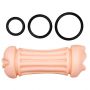 Podwójny masturbator Crazy Bull Nancy prążkowany realistyczny - 5