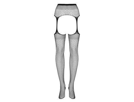 Pończochy z pasem Obsessive S815 kabaretkowe czarne S/M/L - 5