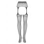 Pończochy z pasem Obsessive S815 kabaretkowe czarne S/M/L - 6
