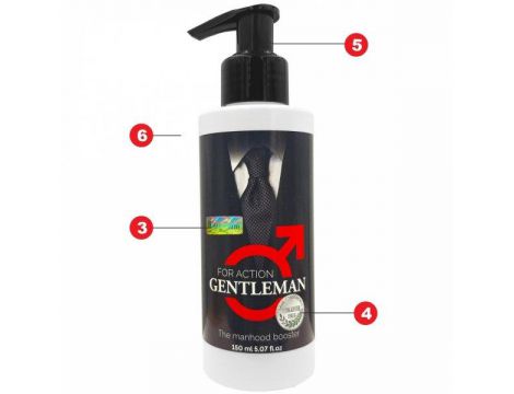 Żel Gentleman na erekcję LoveStim 150ml - 6