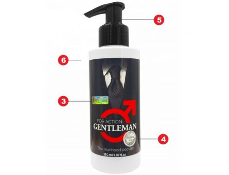 Żel Gentleman na erekcję LoveStim 150ml - 5