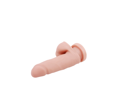 Dildo dwugęstościowe Mr Dixx realistyczne 14,5 cm TPE - 4
