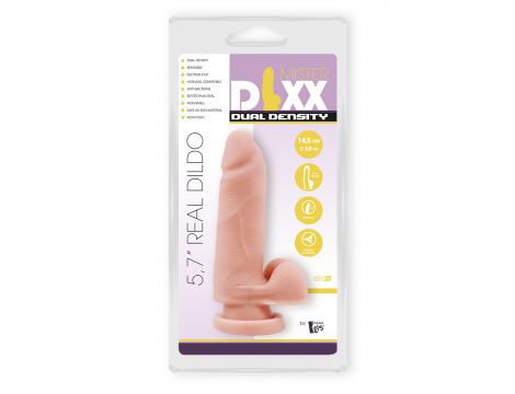 Dildo dwugęstościowe Mr Dixx realistyczne 14,5 cm TPE - 10