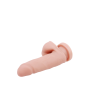 Dildo dwugęstościowe Mr Dixx realistyczne 14,5 cm TPE - 5