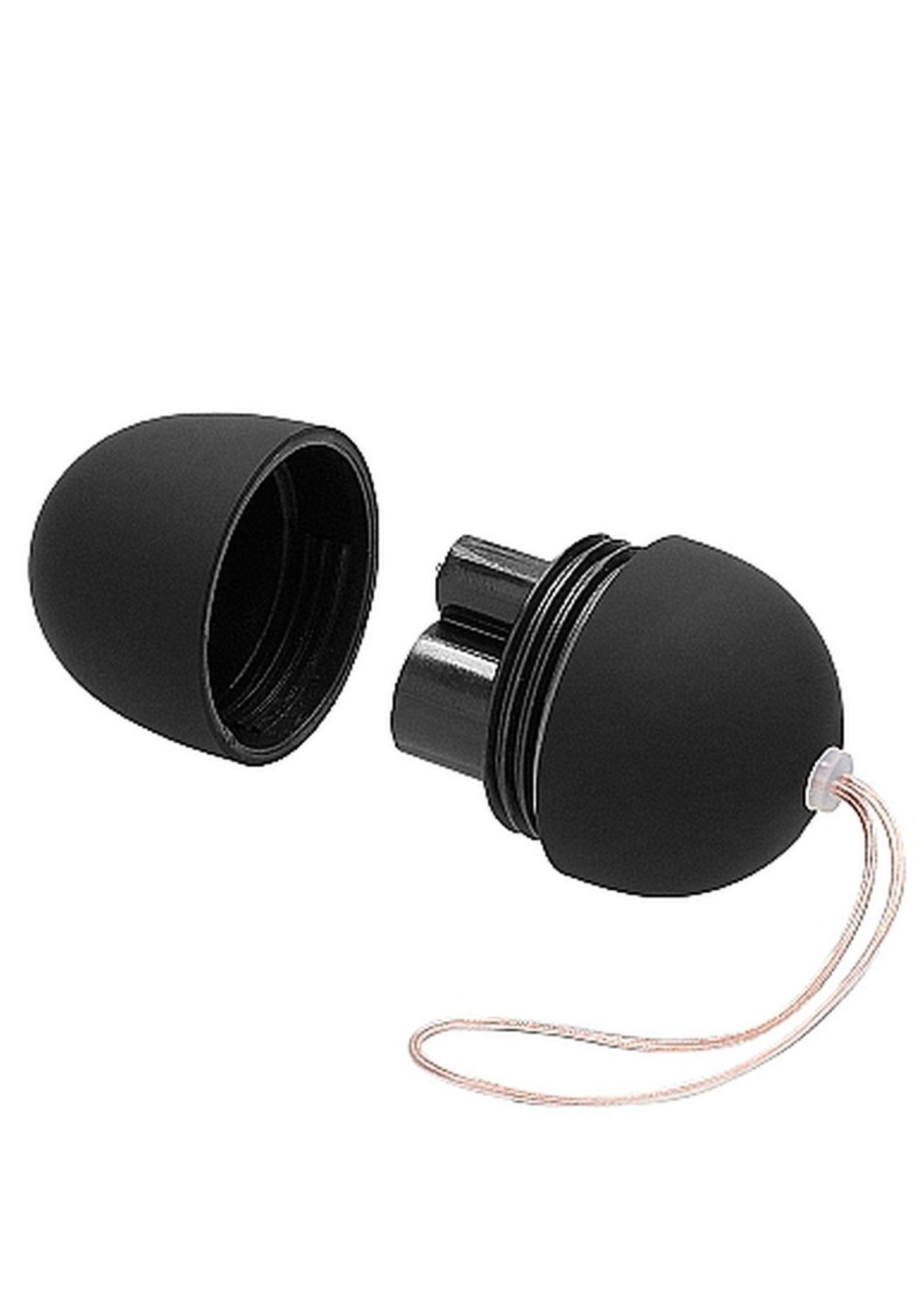 10 speed remote vibrating egg - small - black