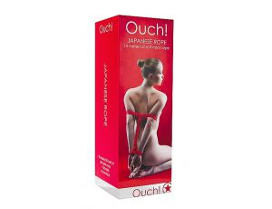Lina nylonowa Ouch Japanese Rope czerwona 10 m