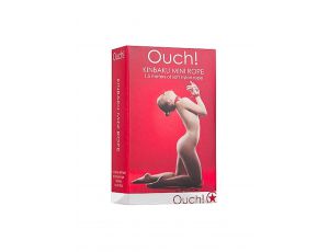 Mini lina kinbaku Ouch czerwona nylonowa 1,5m