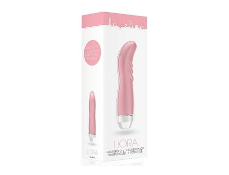 Wibrator punktu G Liora Loveline różowy na baterie AAA - 2