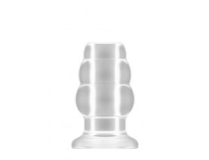 Korek analny tunelowy mały Sono transparentny 8 cm