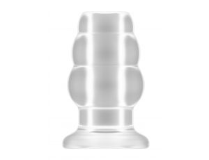 Korek analny tunelowy duży transparentny Sono 13 cm