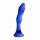 Dildo szklane Gallant Chrystalino niebieskie 18 cm