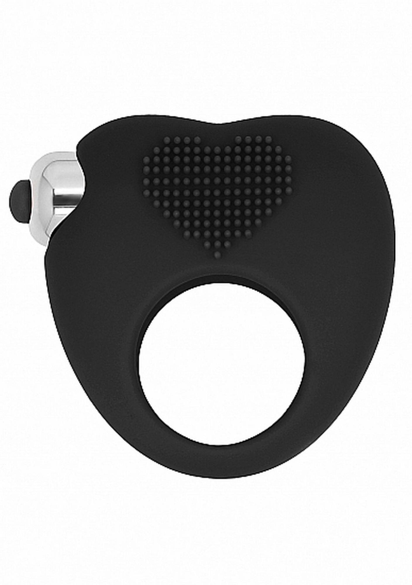 aubin vibrating cockring - black