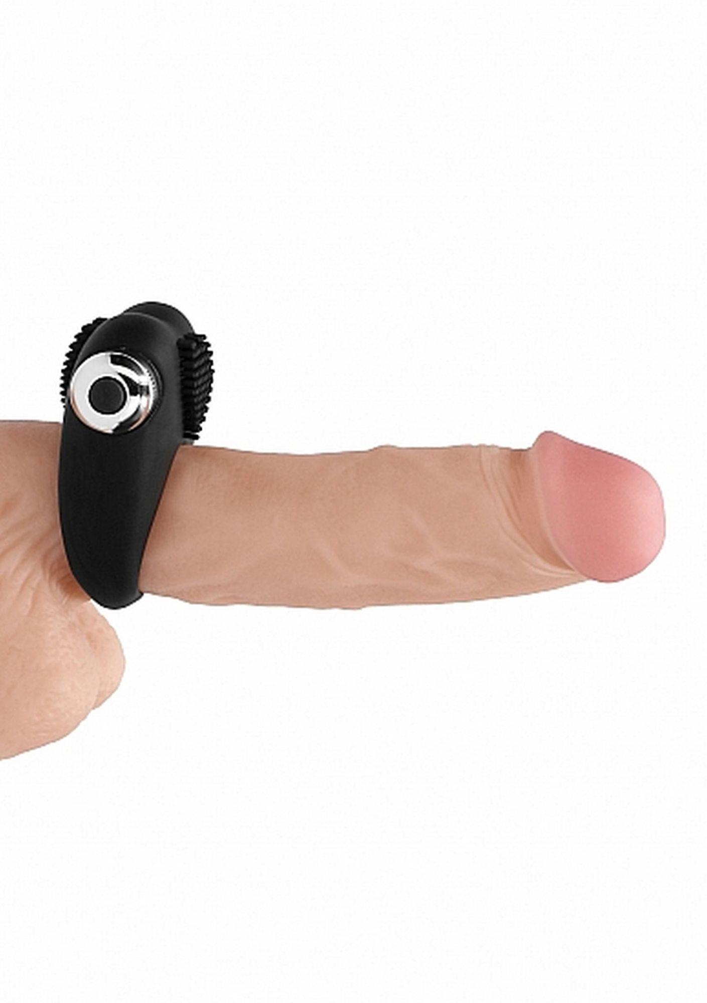 aubin vibrating cockring - black