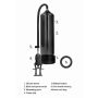 Pompka do penisa Pumped Deluxe Beginner czarny 23 cm - 16