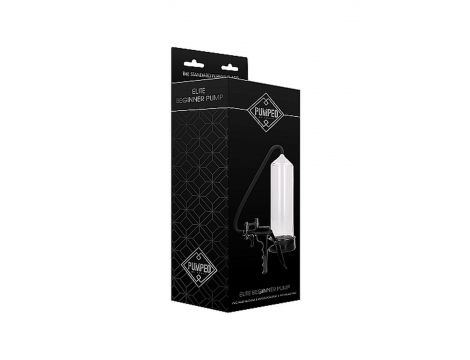 Pompka do penisa Pumped Elite Beginner transparentna 23 cm - 2