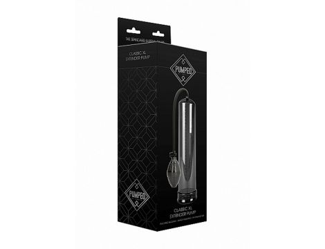 Pompka przedłużająca penisa Pumped Classic XL czarna 34cm - 2