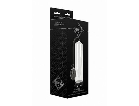 Pompka penisa Pumped Classic XL przezroczysta 34cm - 2
