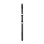 Knebel bitowy silikonowy Ouch czarny 12,5 cm - 6