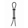 Pierścień erekcyjny regulowany Double Stretch Booster ShotsToys czarny - 2