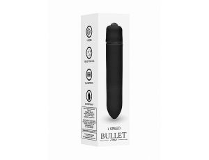Wibrator bullet jednobiegowy Be Good Tonight czarny 9 cm