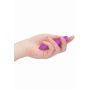 Jednobiegowy wibrator bullet Be Good Tonight fioletowy 9 cm - 8